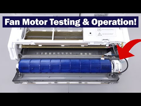Видео: Эксплуатация и тестирование инверторного вентилятора для мини-сплит-системы! 5-проводной BLDC