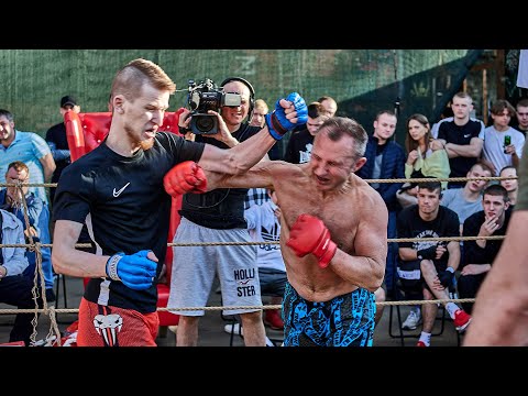Видео: БЕШЕНЫЙ ДЕД против Психа ММА !! Вырвал челюсть !!!