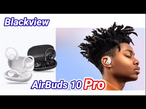 Видео: Обзор на Наушники Blackview AirBuds 10 Pro ! Спортивные наушники с Алиэкспресс 2023 !