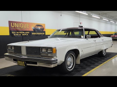 Видео: Oldsmobile 98 LS 1976 года, 4-дверный хардтоп | Продаётся за 14 900 долларов