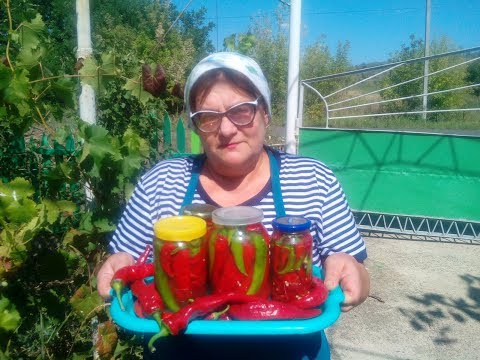 Видео: Перец острый маринованный на зиму с мёдом холодным способом за 5 минут.