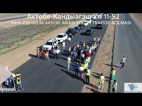 Видео: Актобе-Кандыагаш км 11-52