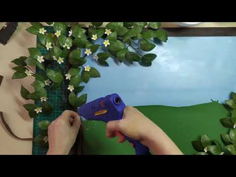 Видео: МК 3D картина "Пикник" часть 1