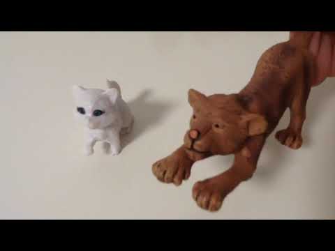 Видео: Обзор моих фигурок диких кошек (и других животных)  2 ЧАСТЬ.