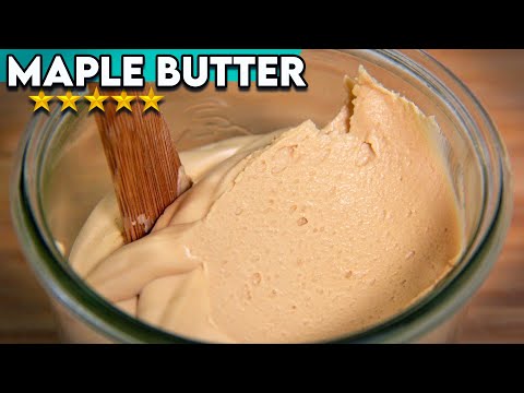 Видео: НЕВЕРОЯТНО ВКУСНОЕ кленовое масло | Рецепт из 1 ингредиента!