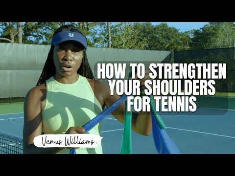 Видео: Раскрыт секрет мощных плеч Венеры Уильямс