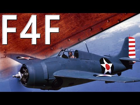 Видео: Только История: истребитель Grumman F4F Wildcat