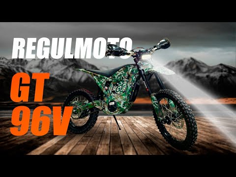 Видео: Электромотоцикл Regulmoto GT 96V ⚡️ Сборка, обзор и тест-драйв