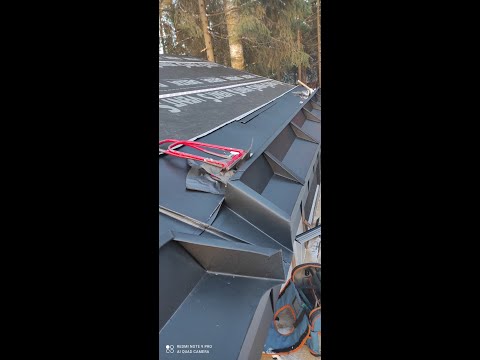 Видео: Надстенный желоб на рейку .Часть 2