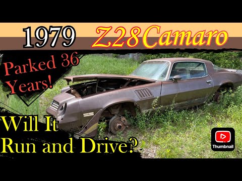 Видео: ЗАБРОШЕННЫЙ Camaro Z28 1979 ГОДА — Сможет ли он ехать и ездить спустя 36 ЛЕТ?