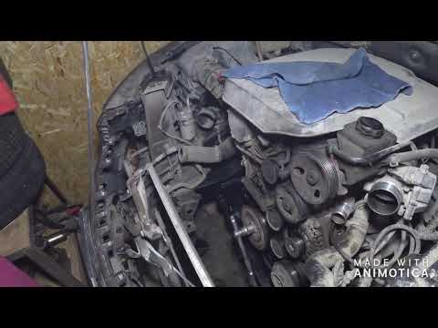 Видео: SsangYong Action Sport. Снимаем шкив коленвала