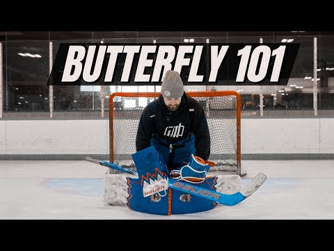Видео: Butterfly 101 — советы начинающим хоккейным вратарям