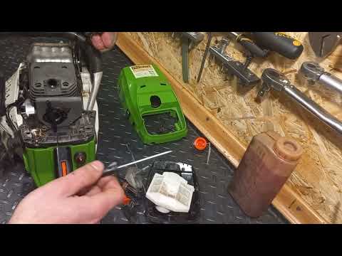 Видео: Бензопилка Procraft GS 52T - регулювання карбюратора