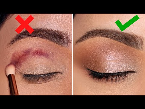 Видео: Почему ваши тени для век выглядят неравномерно и как это исправить!