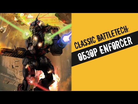 Видео: Classic Battletech: обзор Enforcer.