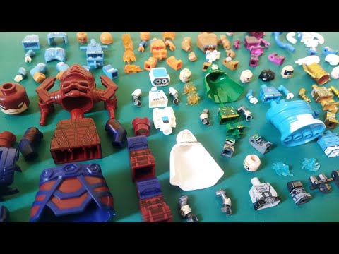 Видео: Минифигурка LEGO Fantastic 4 One Step | Галактус, Герби, золотой Галактус, Человек-факел | неофиц...