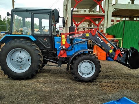 Видео: Трактора МТЗ 892.2 с КУН