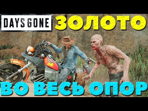 Видео: Days Gone(Жизнь После) - Я смог на Золото! Во весь опор! Испытание!