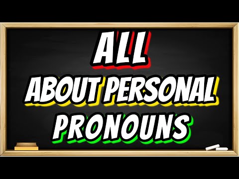 Видео: Всё о личных местоимениях в английском - All about Personal Pronouns in English