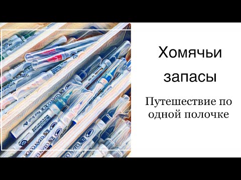 Видео: Хомячьи запасы. Путешествие по одной из полочек.