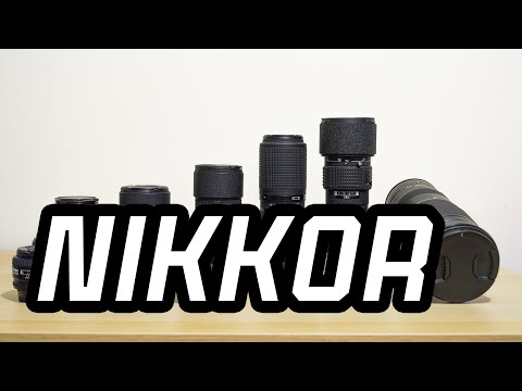 Видео: Мои объективы Nikon
