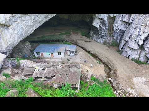 Видео: В Гуйчжоу обнаружили семью в пещере. Это так красиво.