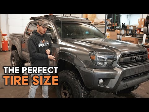 Видео: Идеальный размер шин для поднятых Tacoma, 4Runner, FJ Cruiser и GX470 — не самый большой