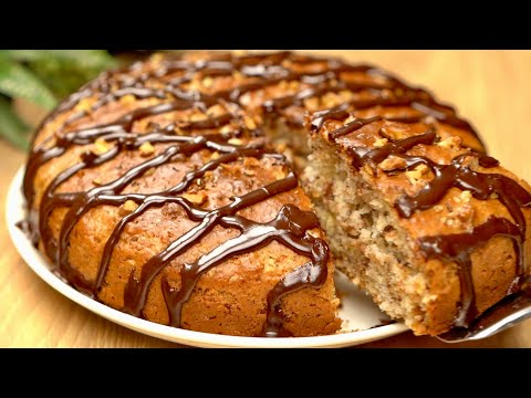 Видео: Пушистый ореховый торт - простой рецепт вкусного десерта!