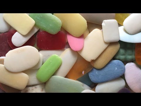 Видео: ASMR SOAP # 83 /I break and cut pieces of soap 🧼Ломаю и режу обмылочки