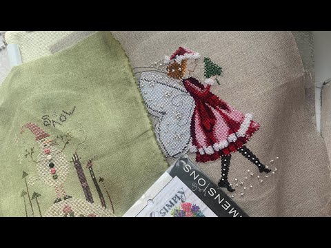 Видео: 62. Два финиша: Shepherds Bush и Mirabilia, покупки, процессы. Вышивка крестом