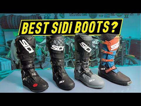 Видео: Какие ботинки Sidi лучше всего подходят для эндуро? Cross Air X, Crossfire и X Power