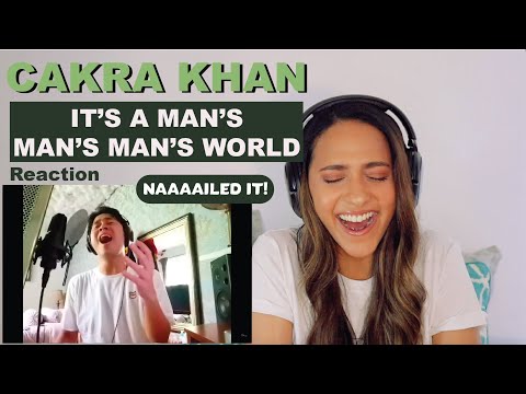 Видео: Cakra Khan- It’s a Man’s Man’s World - James Brown (обложка) | РЕАКЦИЯ!!