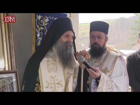Видео: Беседа Патријарха Порфирија на опелу блаженопочившем Архимандриту Јовану Радосављевићу