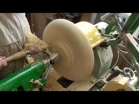 Видео: Большая ваза,клеенная  берёза.