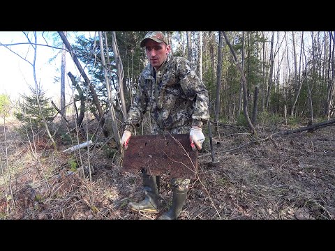 Видео: ЕДЕМ В ЛЕС! КОПАТЬ МЕТАЛЛОЛОМ К БЫВШИМ ОХОТНИЧЬИМ ИЗБУШКАМ!!!