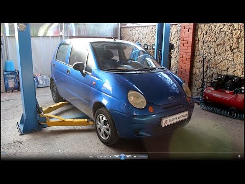 Видео: Замена датчика скорости ошибка P0501 на Daewoo Matiz Дэу Матиз 0,8 2011 года