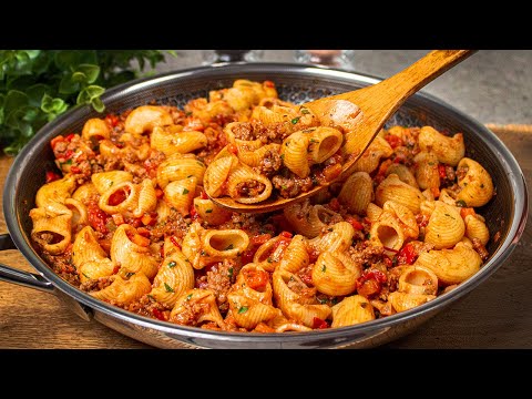 Видео: Я никогда не ел такой вкусной пасты! Это просто быстро и невероятно вкусно!