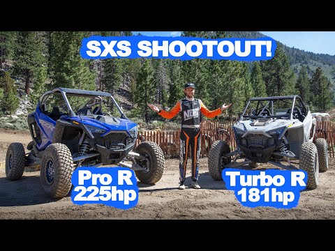 Видео: PRO R против TURBO R l Mammoth Motocross Track