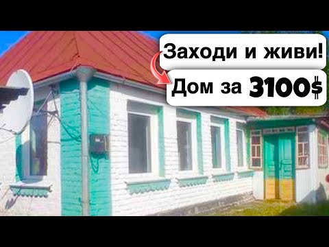 Видео: 🇺🇦 Заходи и живи! Дом в селе за 3100$ Продажа недвижимости за копейки! Всё есть! Уютное тихое село