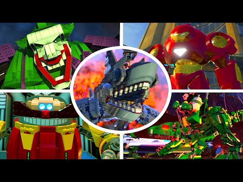 Видео: Все механические боссы в видеоиграх LEGO