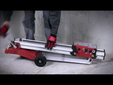 Видео: Установки алмазного бурения бетона, инструмент – HILTI DD 200