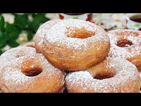 Видео: ПОНЧИКИ дрожжевые на молоке - вкусные, как в детстве!