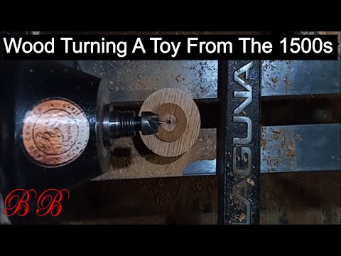 Видео: Точение дерева: игрушка XVI века