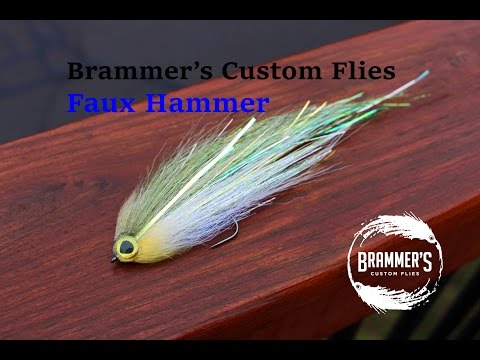 Видео: Вязание мушек: мушка Brammer's Faux Hammer — мушка для щуки/мускуса