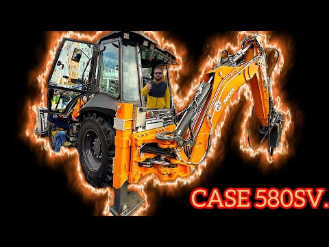 Видео: CASE 580 SV. Выставка Bauma 2025