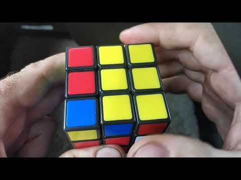 Видео: кубик рубика. Собрать третий слой (4 простые формулы для чайников)