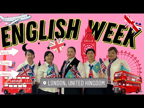 Видео: English Week / Ағылшын тілі апталығынан көріністер