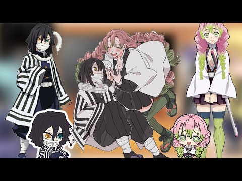 Видео: 💖реакция новых хашир на старых||(не всех) ||Обанай и Мицури||💖