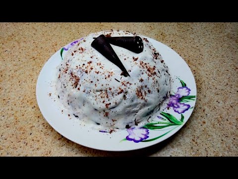 Видео: Торт Санчо-Панчо, из пряников. Готовим быстро, без выпечки, микроволновки и бисквитных коржей.