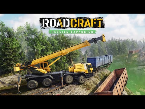 Видео: RoadCraft - строим дороги и выполняем задания. Занимаюсь лесом. Сложный уровень